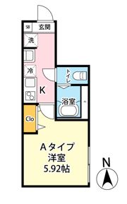 キャメル蕨錦町の間取り画像