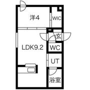 アレグリア琴似の間取り画像