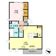 翡翠館 Ⅱの間取り画像