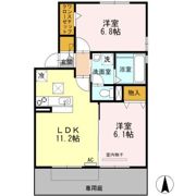 マノワール・KⅡ Bの間取り画像