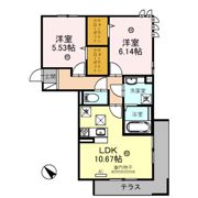 Maison Clair（ﾒｿﾞﾝ・ｸﾚｰﾙ）の間取り画像