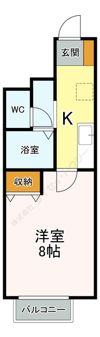 アスコット多賀城の間取り画像