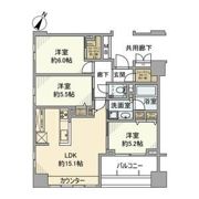 ディアスタ横濱中央の間取り画像
