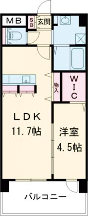万玉ビルの間取り画像
