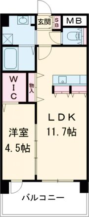 万玉ビルの間取り画像