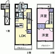 マ－ヴェラスCの間取り画像