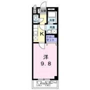 ウエストメゾン大宮の間取り画像