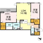 カーサ ミラの間取り画像