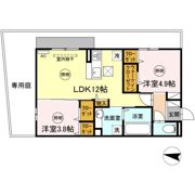 AURALEE 足立の間取り画像