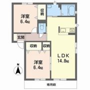 Casa bella Nozato Bの間取り画像