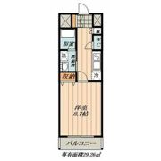 Castle Hills 柳ヶ瀬(キャッスルヒルズヤナガセ)の間取り画像