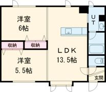 ジェナールⅠの間取り画像