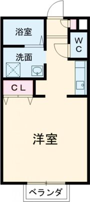 グリーンヒルズ朝暉3番館の間取り画像