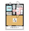 ラヴィルユウゼンの間取り画像