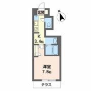 エトワール紫竹Ⅲの間取り画像