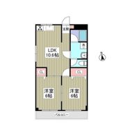 上水ハイツの間取り画像