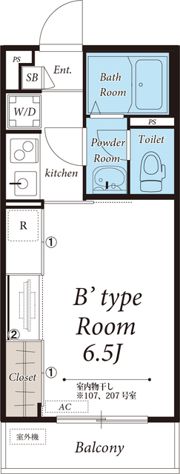 リブリ・ピーチテラス湘南の間取り画像