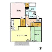 カーサ ウィルモアの間取り画像