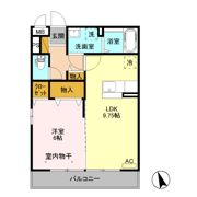 ポンテ リーベ Aの間取り画像