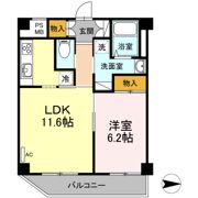 プライオール協和登戸の間取り画像