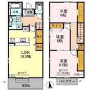ユナフラーズの間取り画像