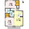ガレンド吉尾 A棟の間取り画像
