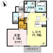 ビーチヒルⅡ B棟の間取り画像