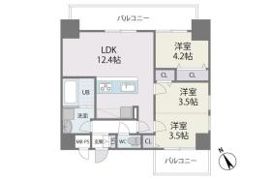 Modern palazzo博多駅東の間取り画像