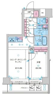 GENOVIA鐘ヶ淵の間取り画像