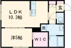 K-ideal TOSU(ケーディアルトス)Ⅱ B棟の間取り画像