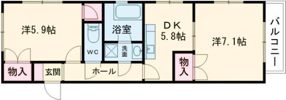 プラネット3の間取り画像