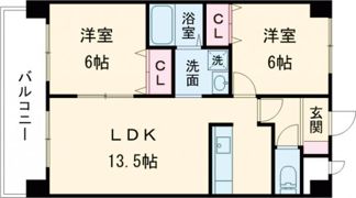 パークヒル保立の間取り画像