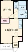 エバーハイムⅡの間取り画像