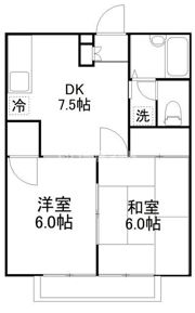 フォンテーヌAの間取り画像