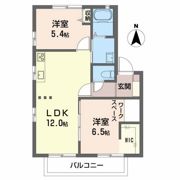 ジュネスドミールの間取り画像