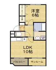 アネシススクエアの間取り画像