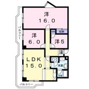 ハイマート屋島の間取り画像