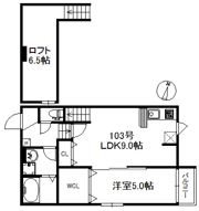 MIRISE県庁東の間取り画像