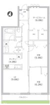 ブリス宮前平の間取り画像