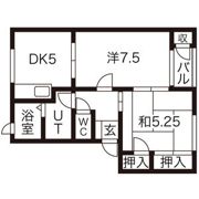 ミルリジェールCの間取り画像