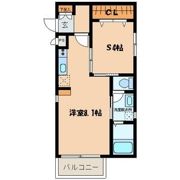 シングルコート九大学研都市の間取り画像