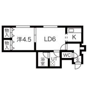 LEE SPACE新道東IIIの間取り画像