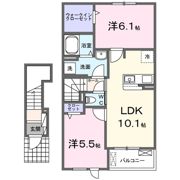 エヴァンジェル・Ⅱの間取り画像