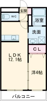 グリフィンドールの間取り画像