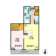 レフィナード Cの間取り画像
