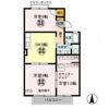 ファミールタヤマ Bの間取り画像