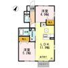 Dーroom階上 Bの間取り画像