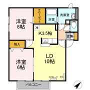 グランメールキヨミの間取り画像