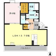 リバージュ Aの間取り画像