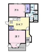 クレストハイムCの間取り画像